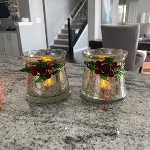 MacKenzie-Childs Christmas Candle Holder